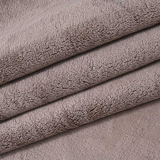 Serenity Night - Luxuriöse Mikroflanell-Decke, 550 GSM, Superweich und Kuschelig, 150 x 200 cm, Champagner-Taupe