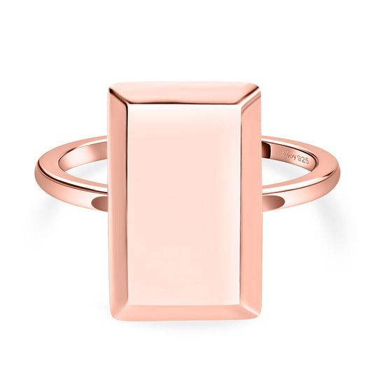 D'joy 925 Silber 750 rosévergoldet Ring (Größe 21.00) ca. 2,72g