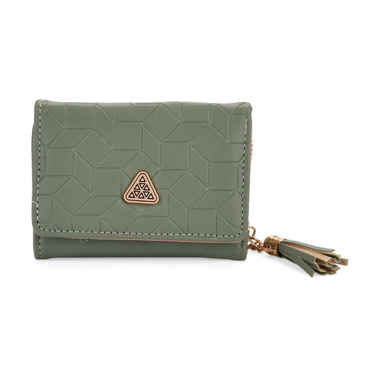 Portemonnaie mit RFID-Schutz, Reißverschluss und Kartenfächern, 22,5x11 cm, Braun