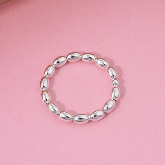 Thai Silber Kollektion - 925 Silber Ring (Größe 21.00)