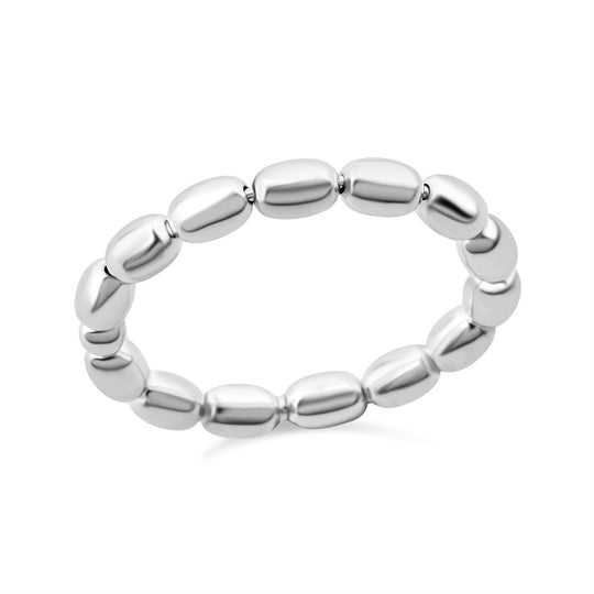 Thai Silber Kollektion - 925 Silber Ring (Größe 21.00)