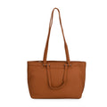 Echteder-Shopper mit Doppelhenkel, 30x12x23cm, Tan