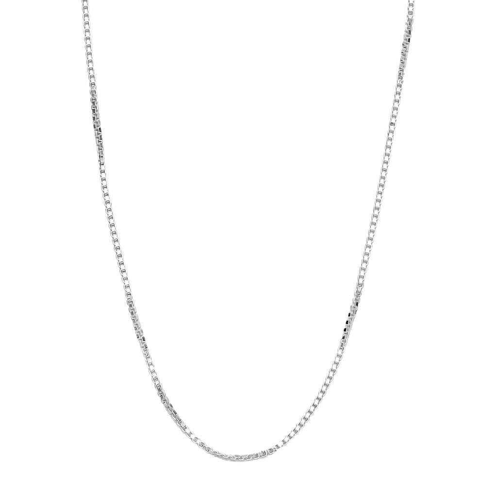925 Silber Box Halskette ca. 50 cm ca. 2,15g
