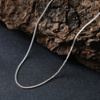 925 Silber Curb Halskette ca. 50 cm ca. 2,15g