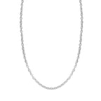 925 Silber Cable Chain Halskette ca. 50 cm ca. 2,15g
