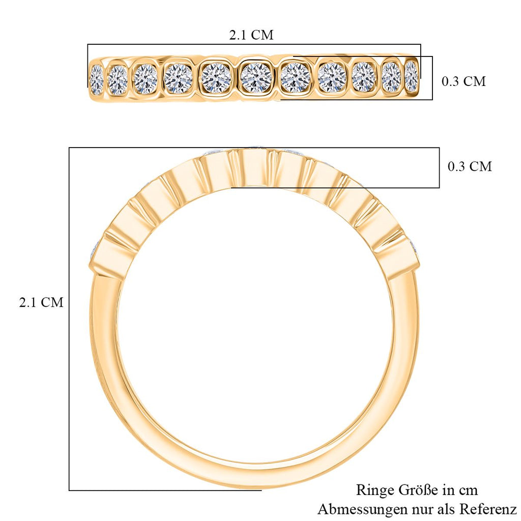 750 Gelbgold Vermeil