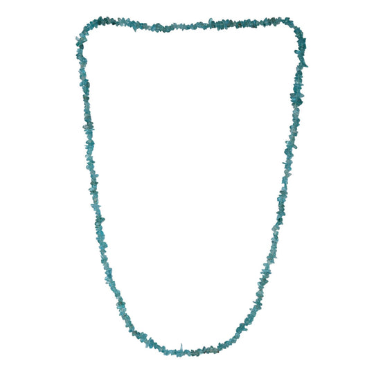 Betroka Blauer Apatit Kette 70 cm ca. 160.00 ct