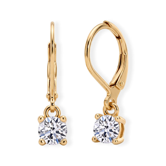 LUXURIANT DIAMOND - Lab Grown Diamant VS-GH Ohrringe 925 Silber rhodiniert ca. 1.00 ct