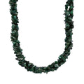 Socoto Smaragd Halskette ca. 50 cm 925 Silber rhodiniert ca. 330.00 ct