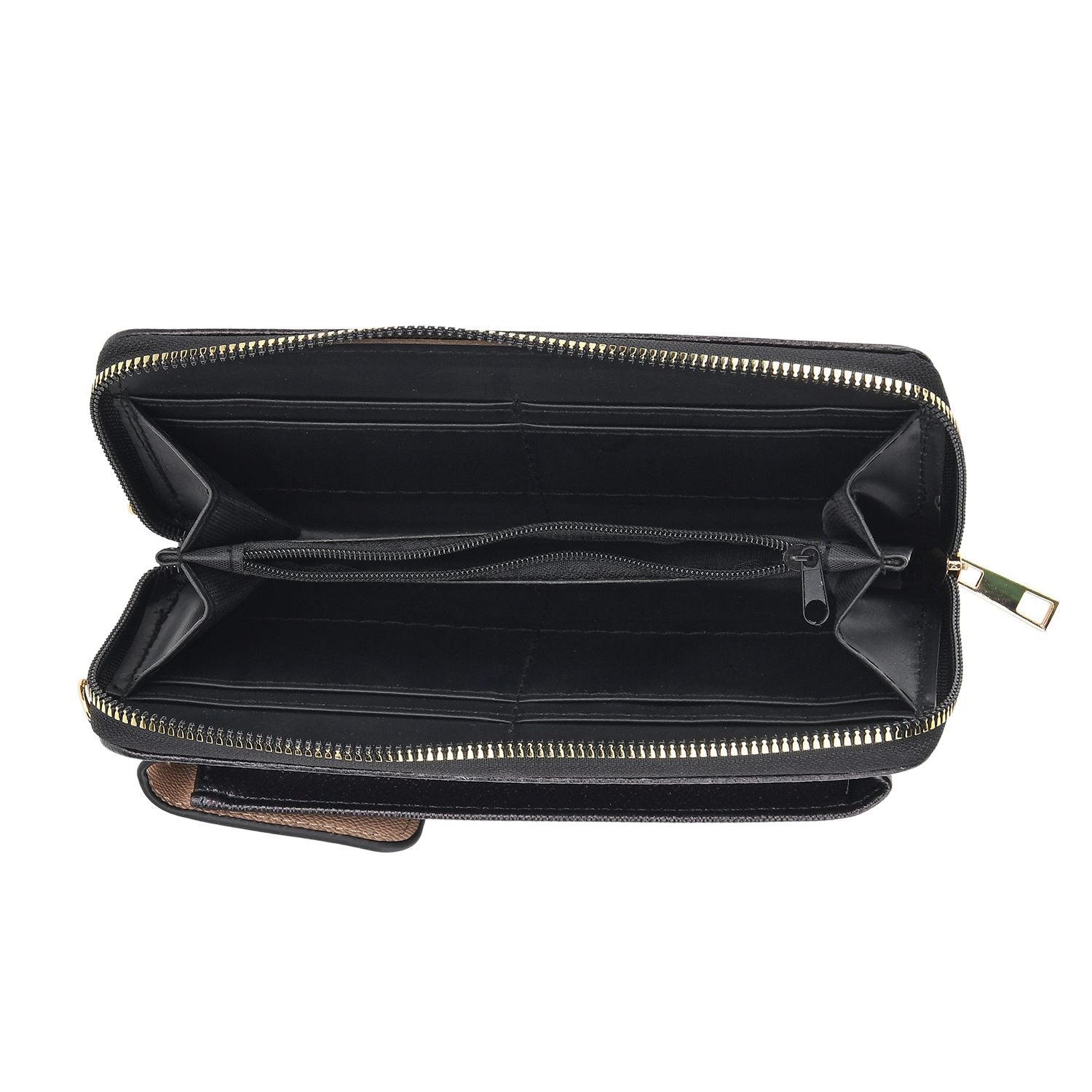 MUSEUM COLLECTION - Crossbody-Bag mit Mädchen mit dem Perlenohrring Vermeer, Größe 20x11x2 cm, Schwarz