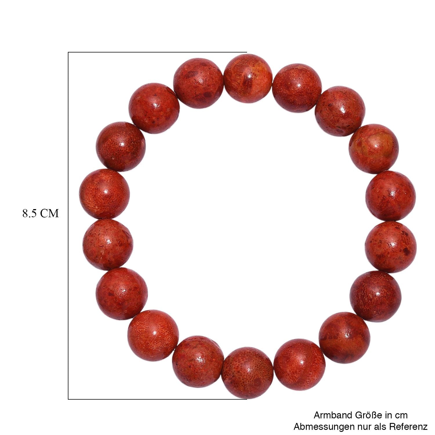 Schwamm Koralle Armband Flexibel cm ca. 165,00 ct.