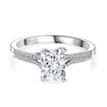 LUXURIANT DIAMOND - Lab Grown Diamant VS-EF IGI zertifiziert Ring 950 Platin (Größe 17.00) (10-15 Werktage Lieferzeit) ca. 2.00 ct