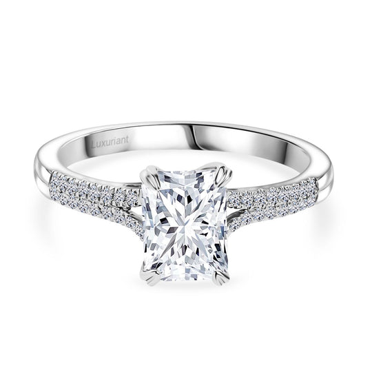 LUXURIANT DIAMOND - Lab Grown Diamant VS-EF IGI zertifiziert Ring 950 Platin (Größe 17.00) (10-15 Werktage Lieferzeit) ca. 2.00 ct