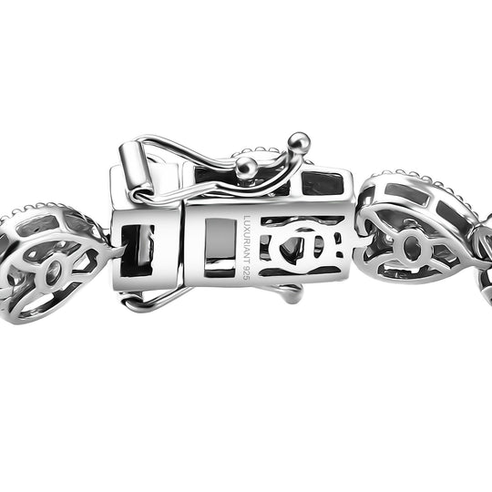 LUXURIANT DIAMOND - Lab Grown Diamant SI-GH Armband ca. 19 cm 925 Silber rhodiniert ca. 4.00 ct