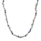 Mehrfarbige Fluorit Kette, 76 cm ca. 320.00 ct