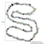 Mehrfarbige Fluorit Kette, 76 cm ca. 320.00 ct