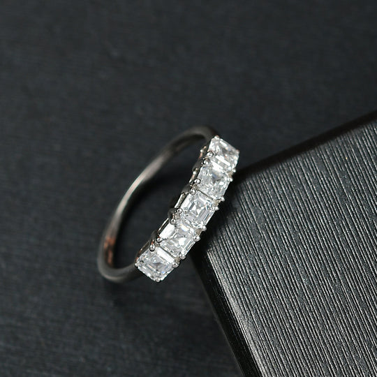 LUXURIANT DIAMOND - Lab Grown Diamant VS-EF SGL zertifiziert Ring 950 Platin (Größe 18.00) ca. 1.00 ct