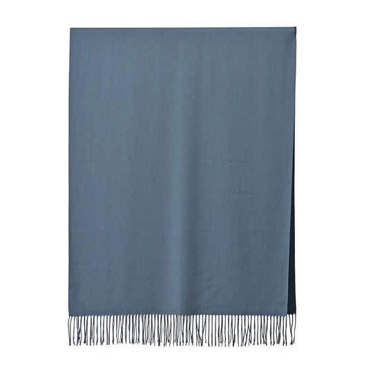 Eleganter Ombre-Schal mit Fransen, 68x180 cm, Lila