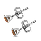 J Francis gefertigt mit SWAROVSKI Topas Swarovski Kristall Ohrringe 925 Silber platiniert