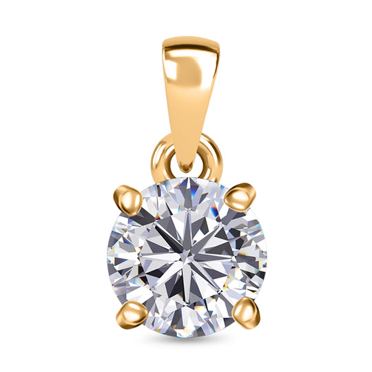 J Francis gefertigt mit SWAROVSKI Zirkonia Anhänger 925 Silber platiniert