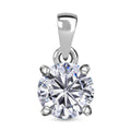J Francis gefertigt mit SWAROVSKI Zirkonia Anhänger 925 Silber platiniert