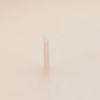 Duftkerze im Glas mit Deckel, Luxusglas-Design, Tabak und Oud, Weiß