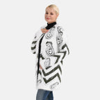 Gemusterter Cardigan mit Taschen, Einheitsgröße, Paisley-Muster, Tiefgrün