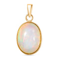 AAA Natürlicher, äthiopischer Welo Opal Anhänger in 585 Gold - 6,80 ct.