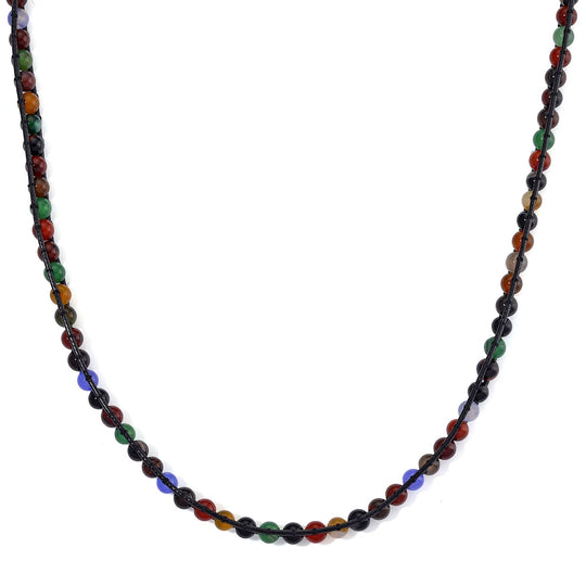 Weiße Howlit Halskette, flexibel (ca. 42 cm), ca. 80.00 ct