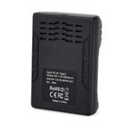 Kompakt-Ladegerät für AA/AAA NiMH - 4 Schächte, LCD, USB