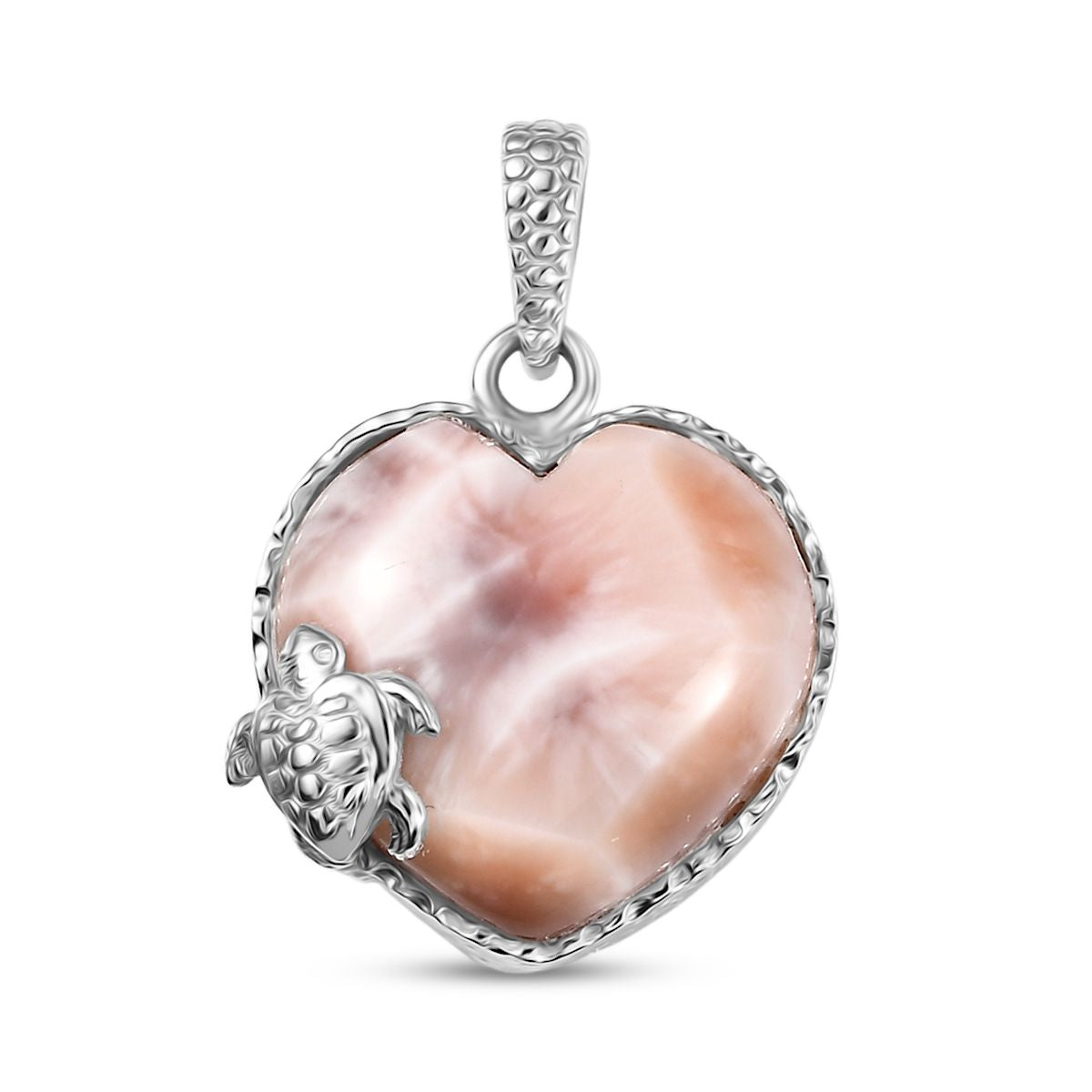 D’joy AA Natrolith Anhänger 925 Silber rhodiniert ca. 9.94 ct
