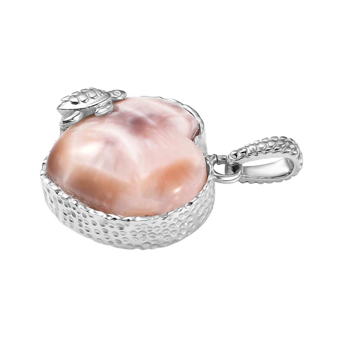 D’joy AA Natrolith Anhänger 925 Silber rhodiniert ca. 9.94 ct