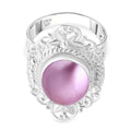 Royal Bali - Rosa Mabe Perle Ring 925 Silber