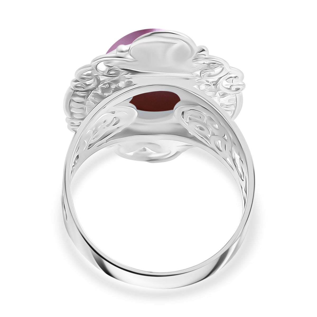 Royal Bali - Rosa Mabe Perle Ring 925 Silber