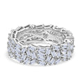 LUXURIANT DIAMOND - Lab Grown Diamant SI-GH Ring 925 Silber Rhodiniert (Größe 17.00) ca. 2,02 ct