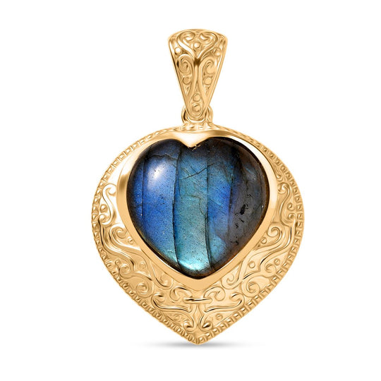 Blaues Türkis Anhänger Messing Nickelfreies Messing ca. 17.54 ct