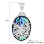 Royal Bali - Abalone Muschel Anhänger 925 Silber