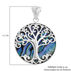Royal Bali - Abalone Muschel Anhänger 925 Silber