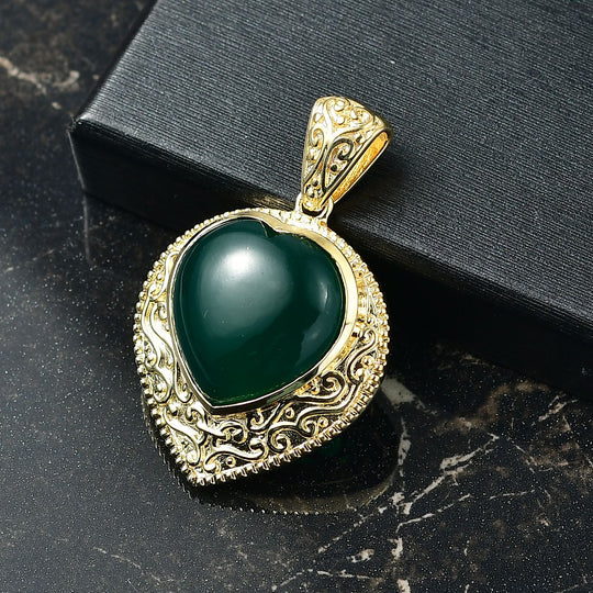 Blaues Türkis Anhänger Messing Nickelfreies Messing ca. 17.54 ct