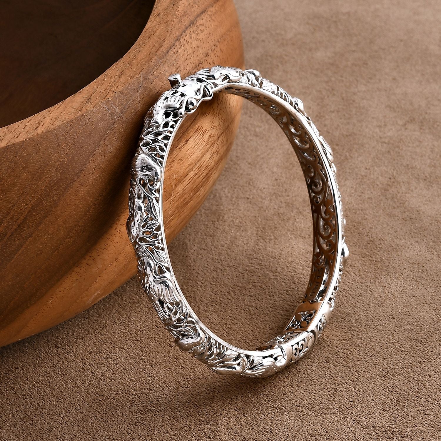 Royal Bali - 925 Silber Armreif ca. 19 cm ca. 29,30g