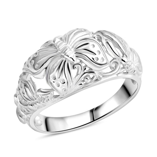 Royal Bali - 925 Silber Ring (Größe 18.00) ca. 4,50g
