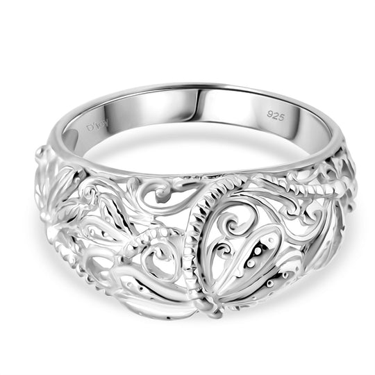 925 Silber Ring (Größe 17.00) ca. 4,50g