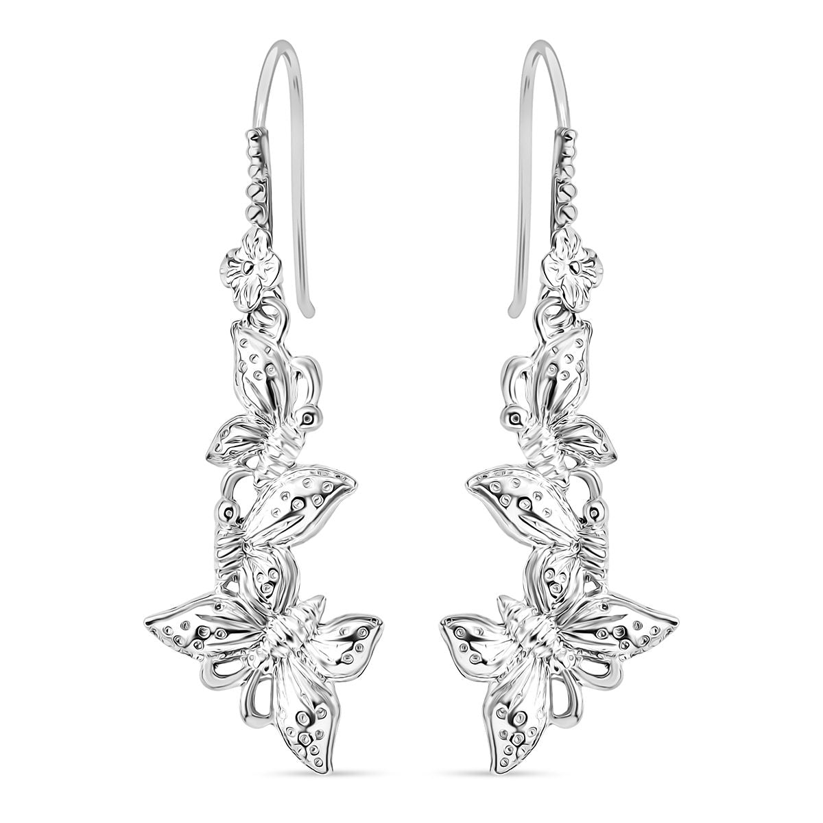 Royal Bali - 925 Silber Jalak Ohrringe 5,70g