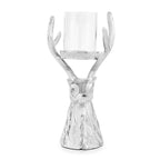 Rentier Teelichthalter, Silber, 50.8 x 20.3 x 25.4 cm