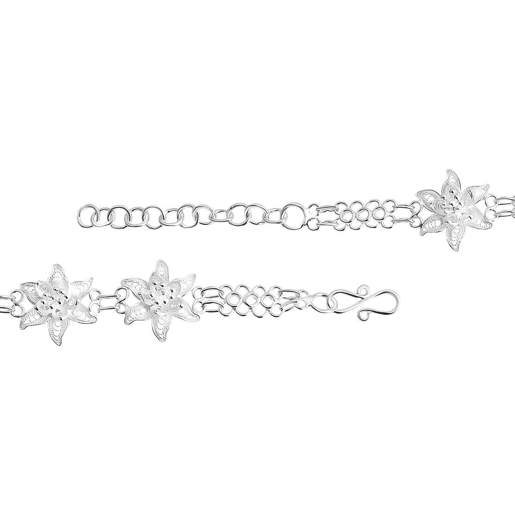 Royal Bali - 925 Silber Tarakashi Armband ca. 20 cm, 9,99g