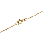AAA Goldene Südsee Perle (7-8 mm) Halskette ca. 50 cm 750 Gold