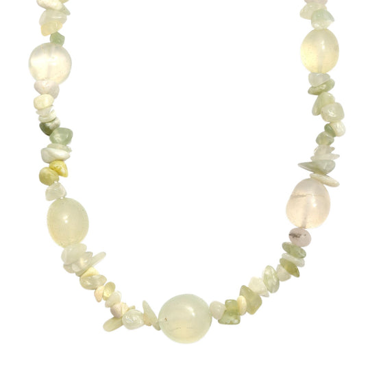 Mehrfarbige Edelsteine, Indischer Achat Halskette ca. 60 cm + 5 cm extender, 316L Edelstahl ca. 300.00 ct