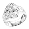 Royal Bali - D Joy 925 Silber Padian Schnalle Ring (Größe 17.00) ca. 6,10g