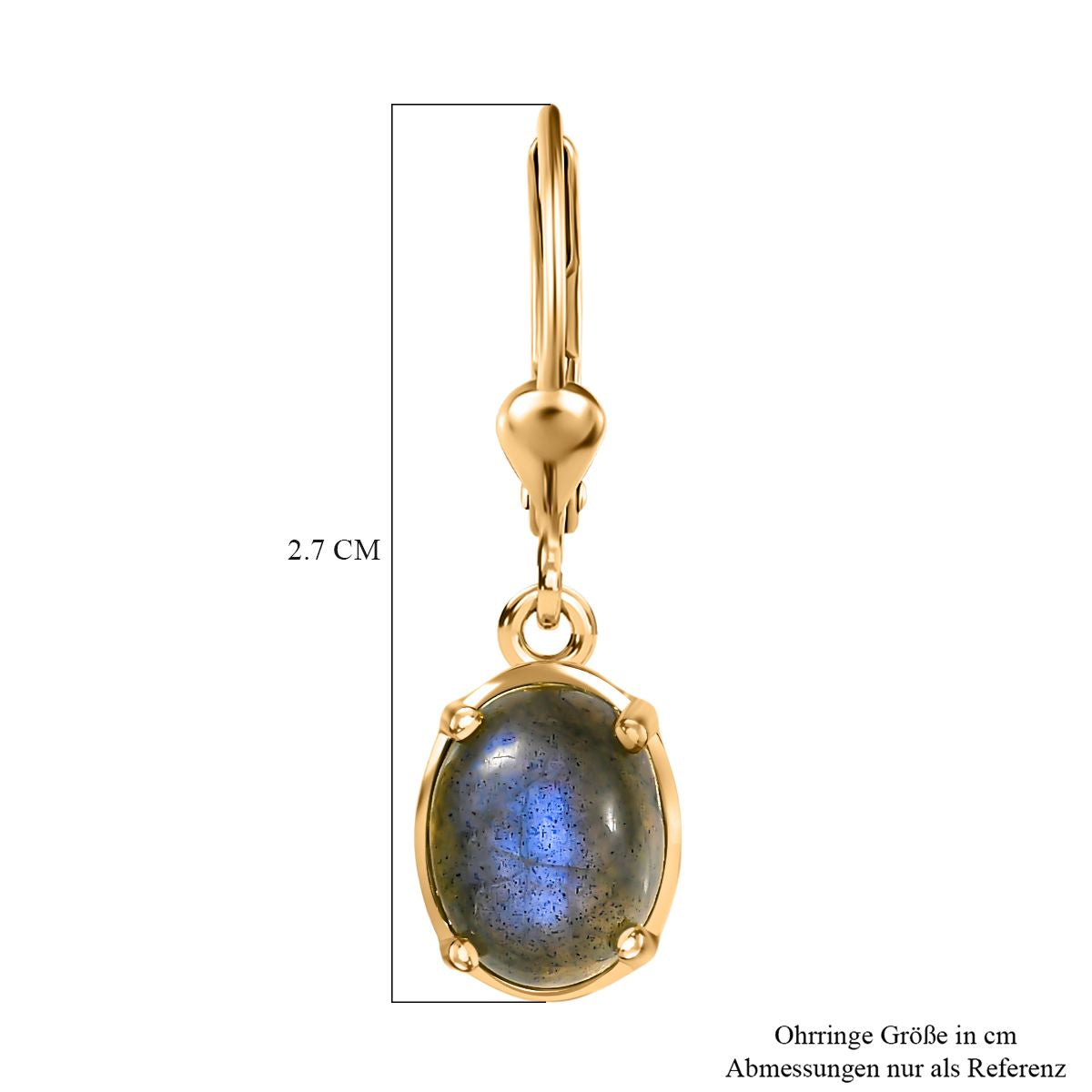 750 Gelbgold Vermeil