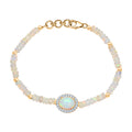 D'Joy AA natürliches, äthiopisches Welo Opal 18cm Armband - 14,92 ct.